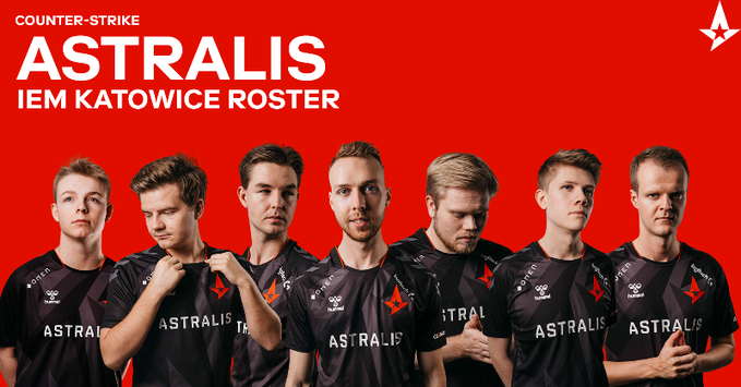 Astralis заявили на IEM Katrowice ростер из семи человек