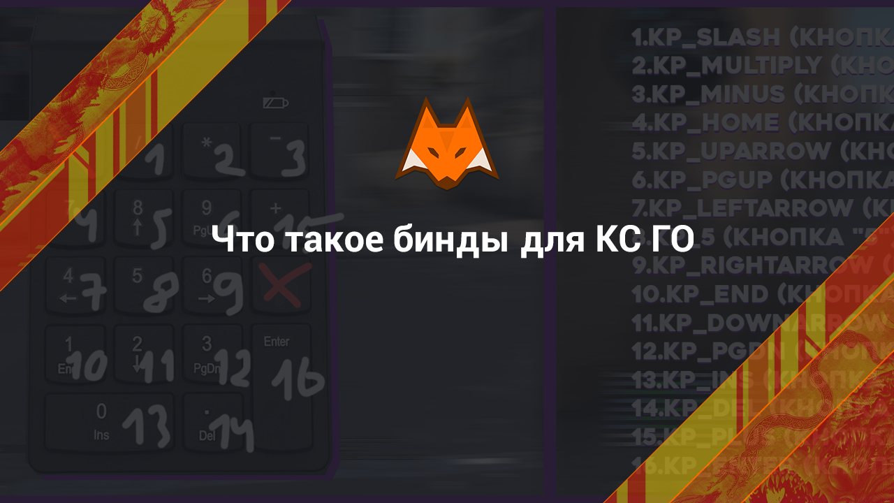 Что такое бинды для КС ГО