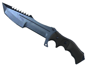 ★ Huntsman Knife | Blue Steel (Battle-Scarred)